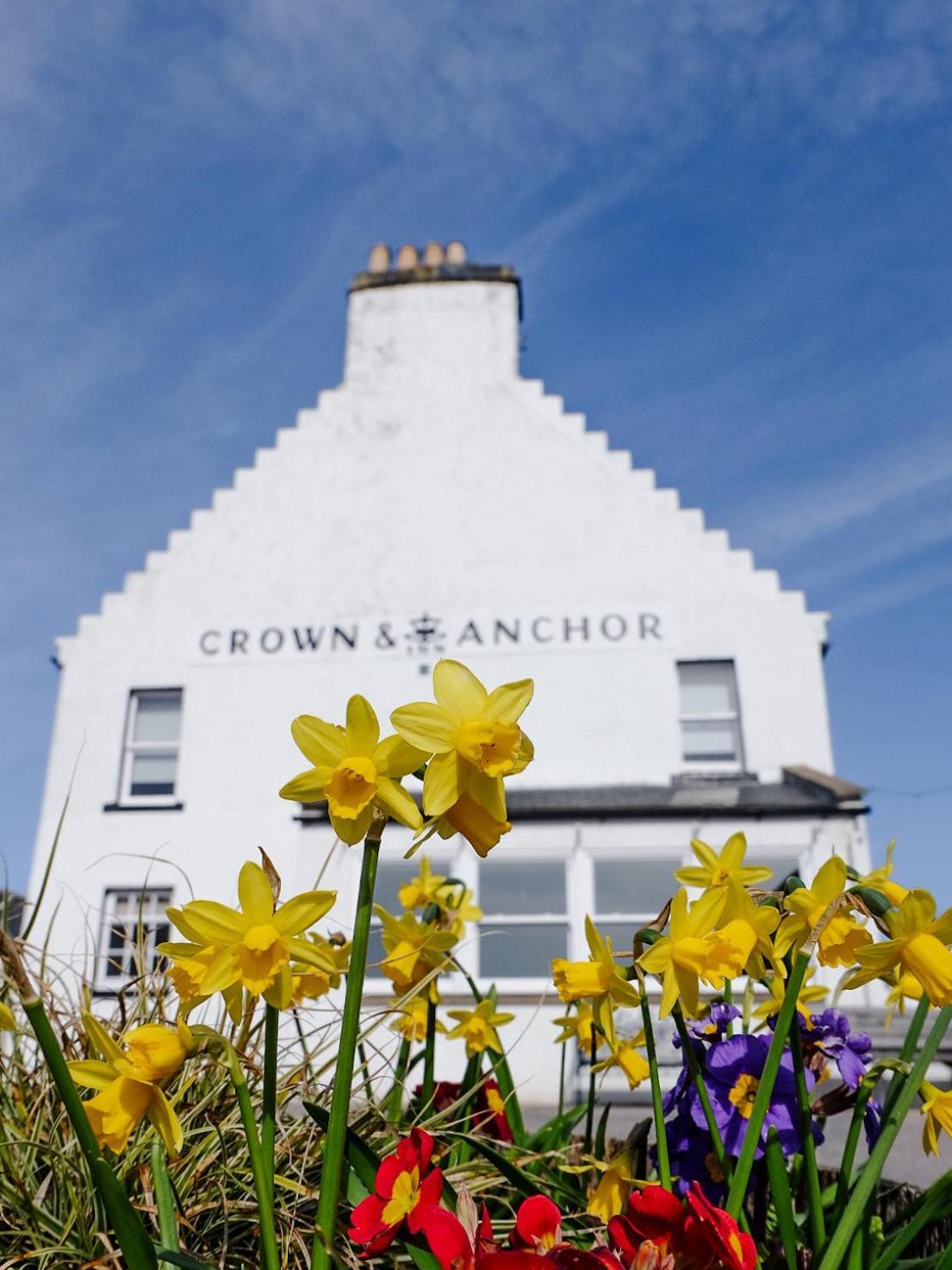 Crown And Anchor Inn Findhorn Exterior foto
